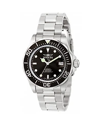 Invicta Men's 9307 Pro Diver Quartz 3 Hand Black Dial Watch