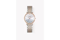 Women's Watch Round case 33mm Two-Tone Stainless Steel Bracelet Victoria Hyde