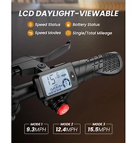 Gyroor 450W Electric Scooter with Seat for Adult, 12 inch Commuter Electric Scooter with Basket - up to 21 Miles 15.5MPH