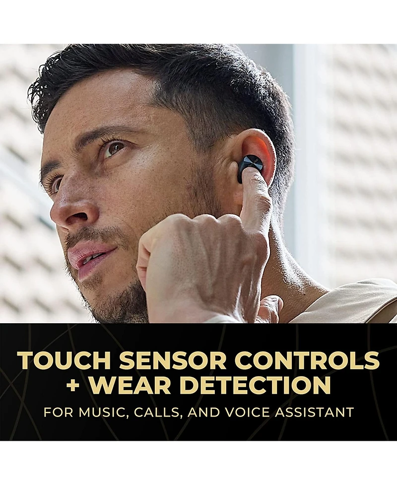 Technics Premium Hi-Fi True Wireless Bluetooth Earbuds with Advanced Noise Cancelling, 3 Device Multipoint Connectivity, Wireless Charging, Hi-Res Aud