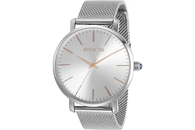 Invicta Women's 31068 Angel Quartz 3 Hand Silver Dial Watch