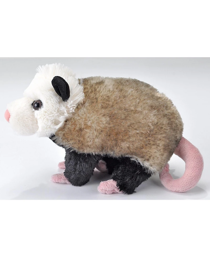 Wild Republic Cuddlekins Mini Opossum Stuffed Animal, 8 Inches