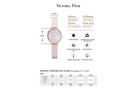 Woman Watch 30mm Mother-of-pearl dial 60 pearls, Victoria Hyde