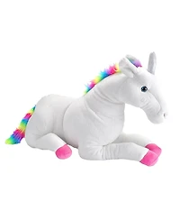 Wild Republic Cuddlekins Jumbo Unicorn Stuffed Animal, 30 Inches