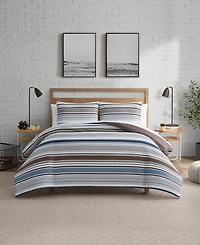 Lucky Brand Monterey Stripe 3-Pc. Duvet Cover Set, King