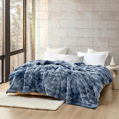 Snowball Chunky Bunny - Coma Inducer Blanket - Midnight Moon , King