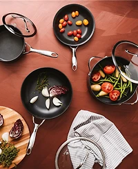 Cuisine::pro ID3 7pc Hard Anodized Aluminum Set