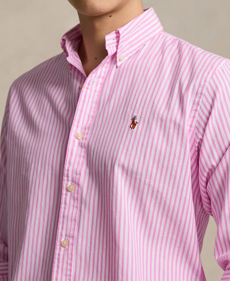 Polo Ralph Lauren Men's Classic Fit Striped Stretch Oxford Shirt