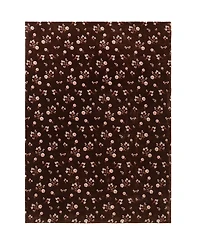 Lucky Brand Daisy Floral Cozy Plush Throw, 50" x 70"