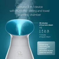 Pure Daily Care NanoSteamer Large 3-in-1 Nano Ionic Facial Steamer (Lilac)