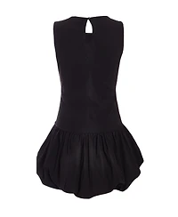 Quiz Women's Bengaline Round Neck Puff Skirt Skater Dress