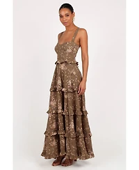 Petal and Pup Women's Lillee Tiered Maxi Dress