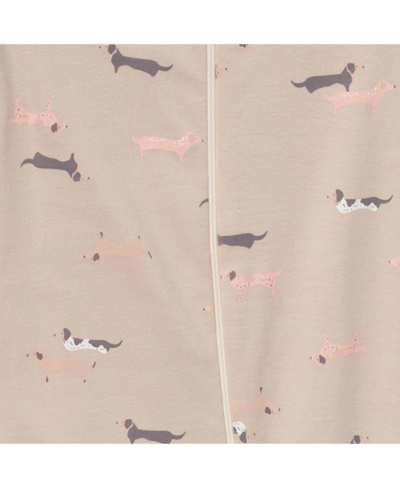 Gerber Baby Gender Neutral Snug Fit Footed Pajamas, 2-Pack, Dog