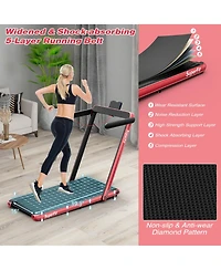 Gymax Motorized Treadmill Folding Under Desk Electric w/ App