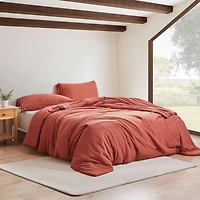 We Be Slubbin - Coma Inducer Oversized Comforter Set - Rust Red , Queen
