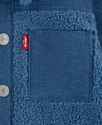 Levi's Infant Boys Denim Sherpa Coverall