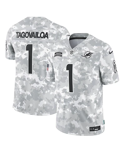 Nike Men's Tua Tagovailoa Arctic Camo Miami Dolphins 2024 Salute to Service Limited Jersey