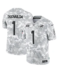 Nike Men's Tua Tagovailoa Arctic Camo Miami Dolphins 2024 Salute to Service Limited Jersey