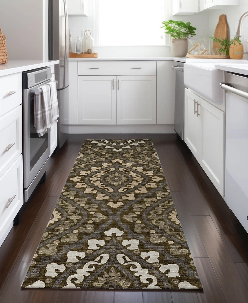 Addison Chantille Machine Washable ACN761 2'3"x7'6" Runner Area Rug