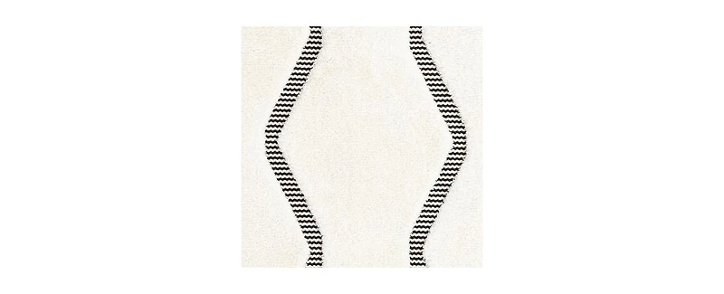 Bayshore Home Textured Tones Trellis 7'10"x10' Area Rug