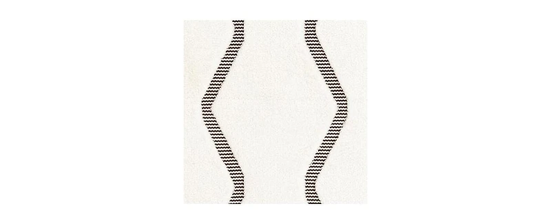 Bayshore Home Textured Tones Trellis 9'x12' Area Rug