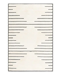 Bayshore Home Textured Tones Strings 5'3"x8' Area Rug