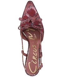 Circus Ny by Sam Edelman Women's Monica Pointed-Toe Slingback Bow Pumps