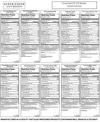 Alder Creek Gift Baskets Corporate Vip Gift Basket, 19 Piece