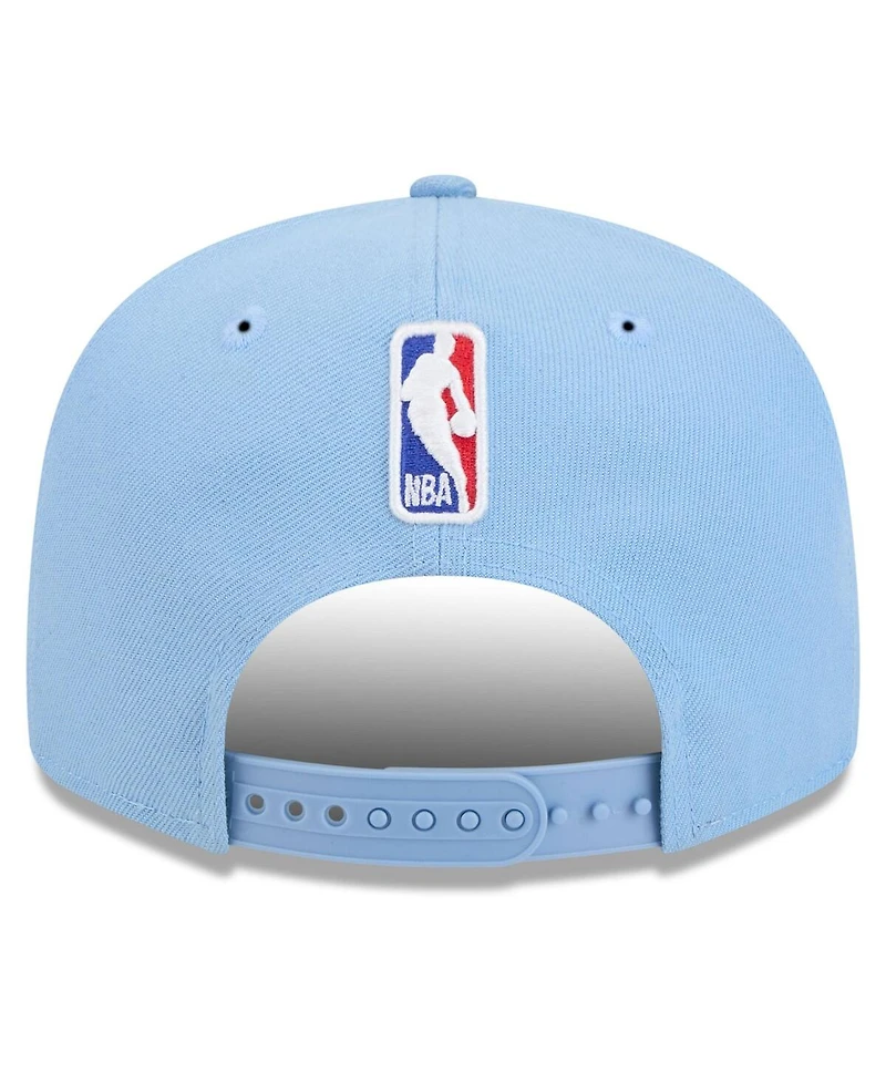 New Era Men's Light Blue Memphis Grizzlies 2024/25 City Edition Alternate 9FIFTY Snapback Hat