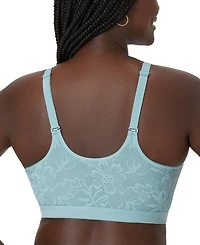 Bali Women's Breathe Lace-Overlay Bralette Dfcmbr