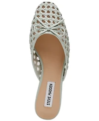 Steve Madden Women's Birdee Woven Slide Mules