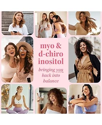 Myo-Inositol & D-Chiro Inositol for Hormone Balance for Women | Microbeadlet Technology to Regulate Menstrual Cycle & Support Ovarian Health | Myo Ino