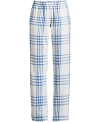 Lands' End Women's Print Flannel Pajama Pants