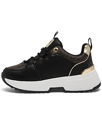 Michael Kors Little Girls Cosmo Logo Casual Sneakers from Finish Line