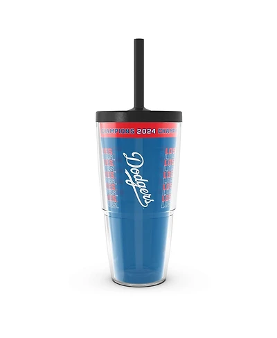 Tervis Tumbler Los Angeles Dodgers 2024 World Series Champions 24oz. Classic Tumbler with Straw Lid