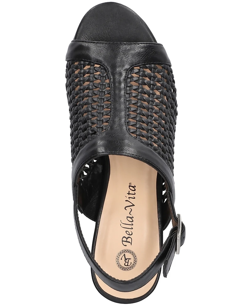 Bella Vita Women's Adley Block Heel Sandals