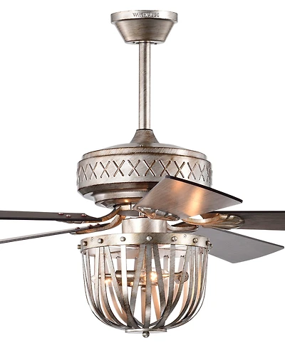 Home Accessories 52" Emani 3-Light Indoor Ceiling Fan with Light Kit and Remote