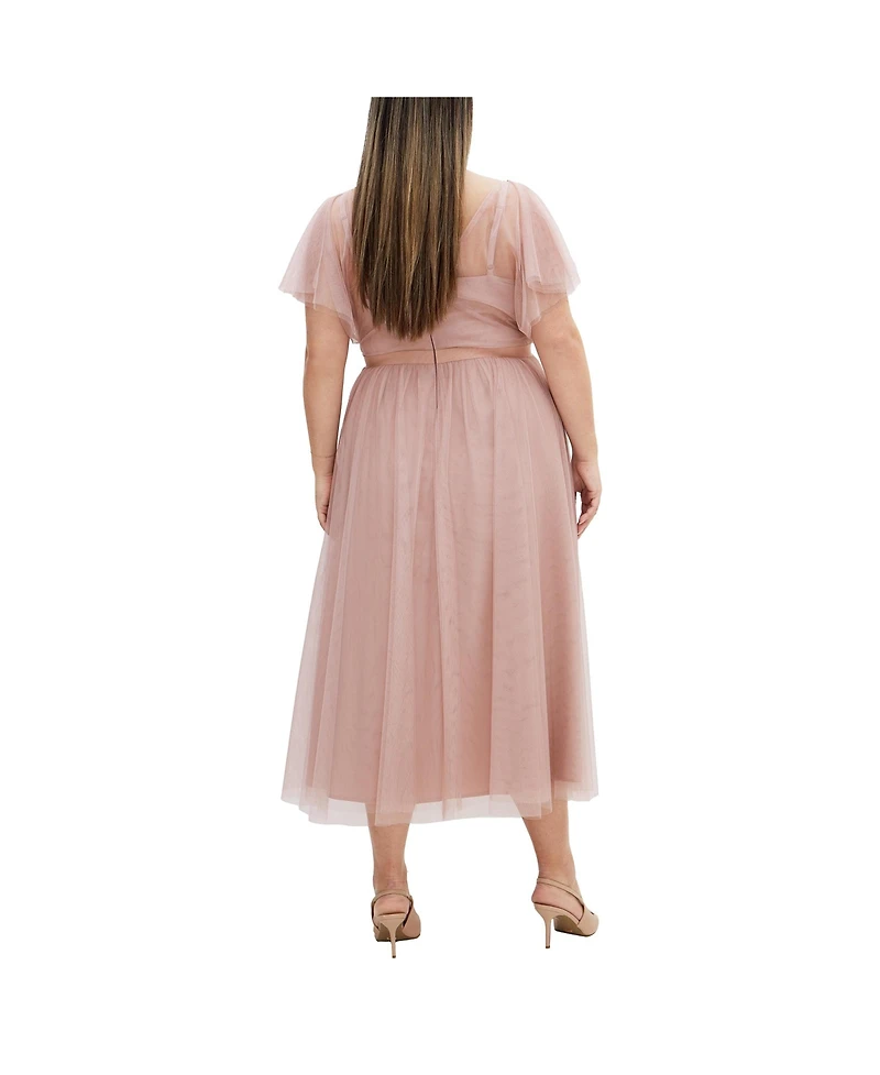City Chic Plus Elina Maxi Dress