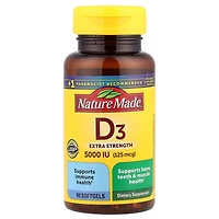 Nature Made D3 125 mcg (5 000 Iu)