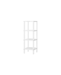 Slickblue 4-Tier Multifunctional Bathroom Shelf Stand Storage Rack for Organized Shelving