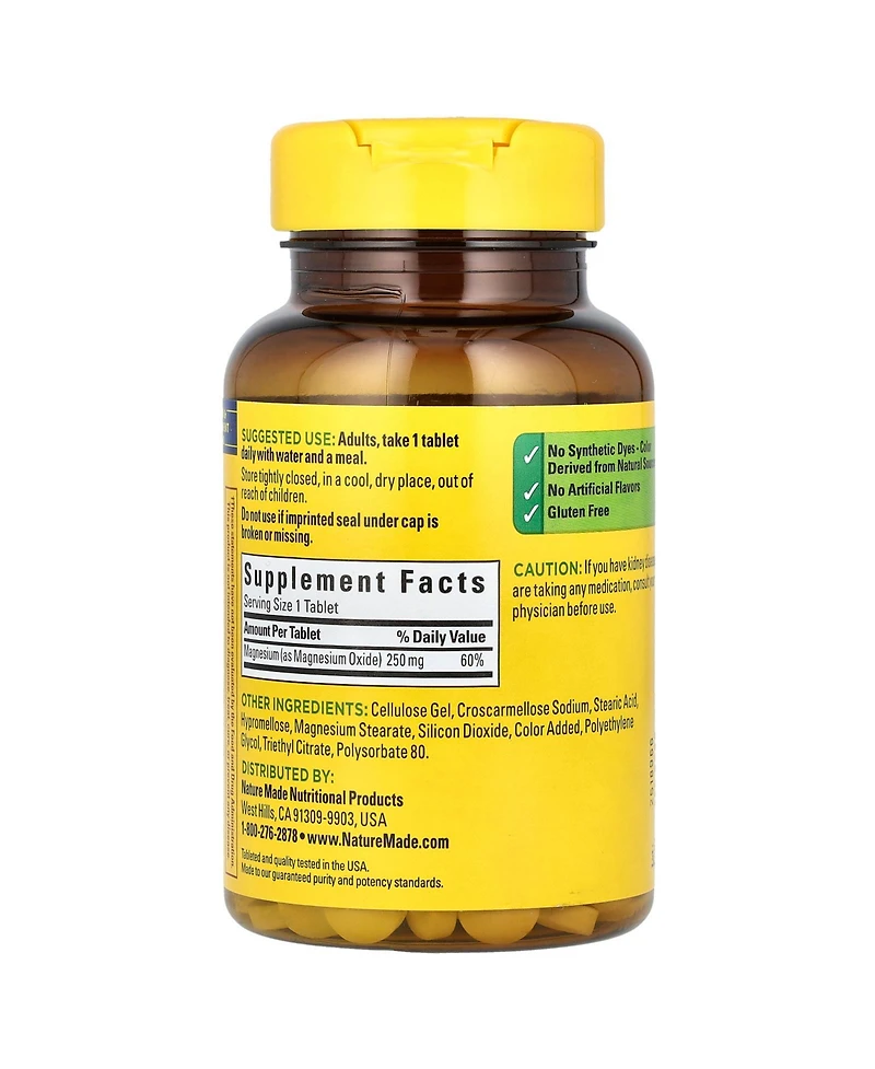 Nature Made Magnesium 250 mg