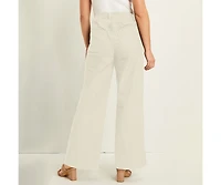 June + Vie Women's Curvie Fit Wide-Leg Jeans