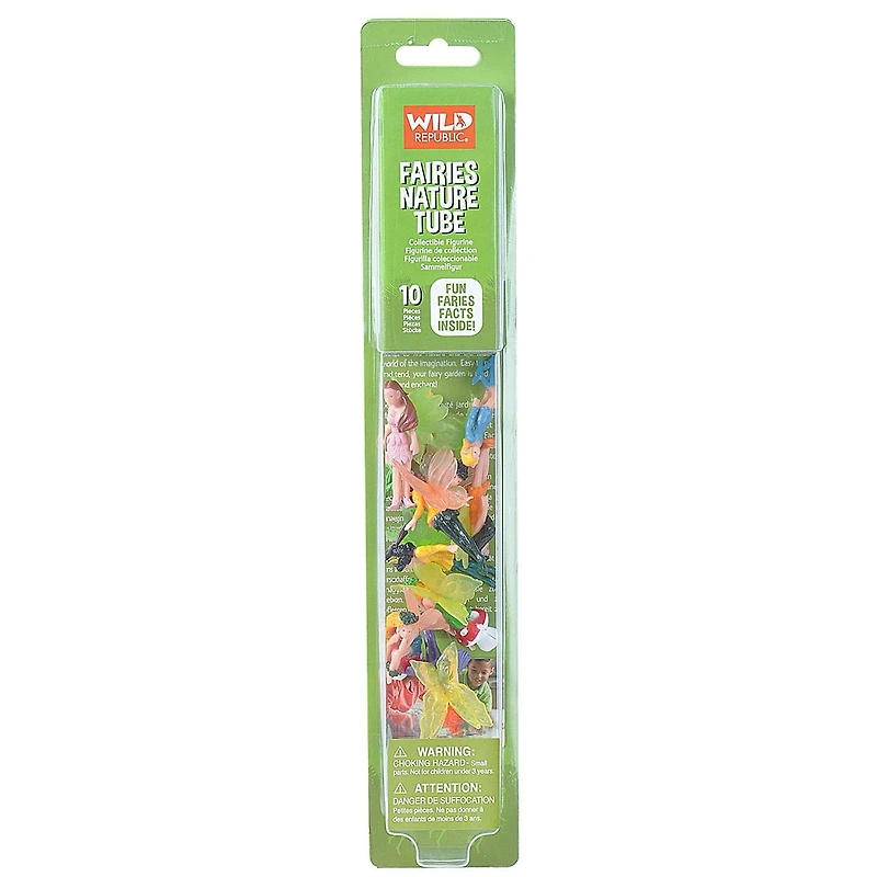 Wild Republic Nature Tube Fairy Figurines, 10 Pieces