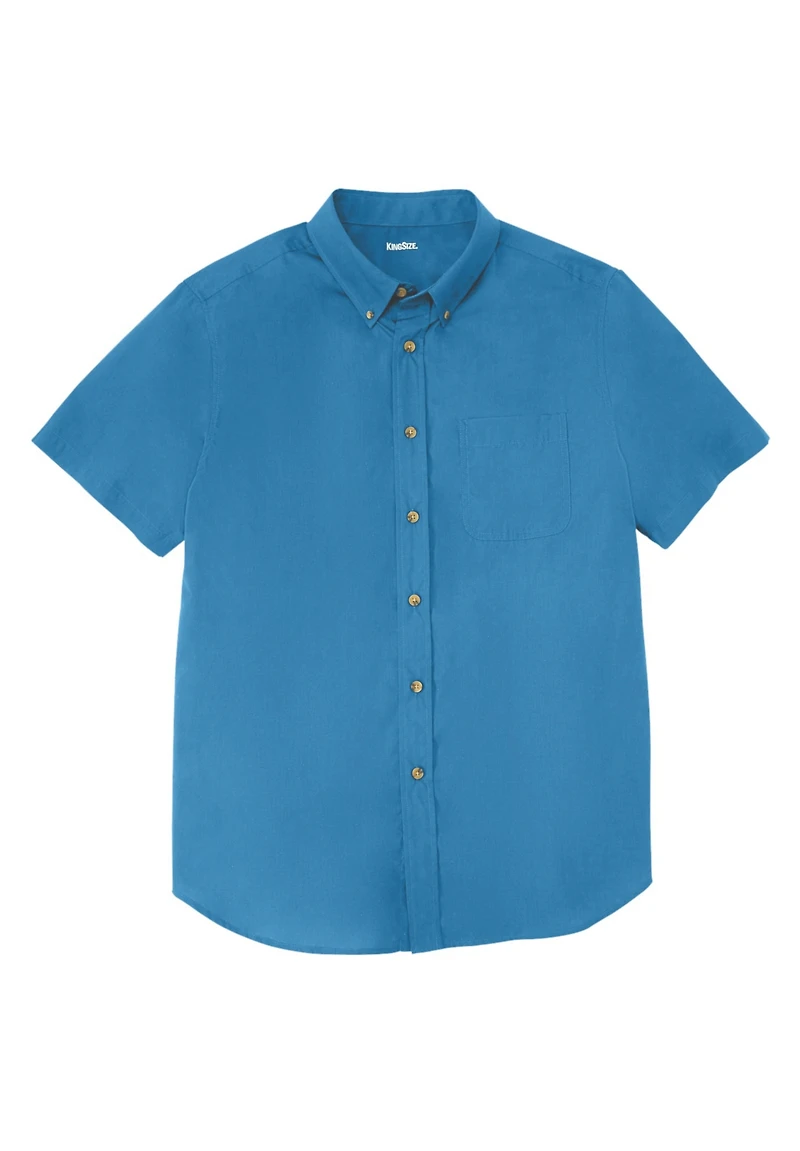 KingSize Big & Tall Short Sleeve Wrinkle-Free Sport Shirt
