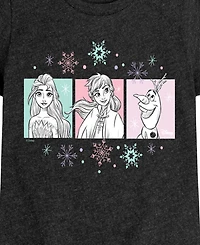 Disney Big Girls Frozen 2 Graphic Short Sleeve Tee