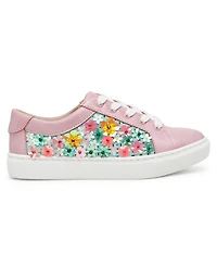 Betsey Johnson Little and Big Girls Romy Floral Sequin Sneaker