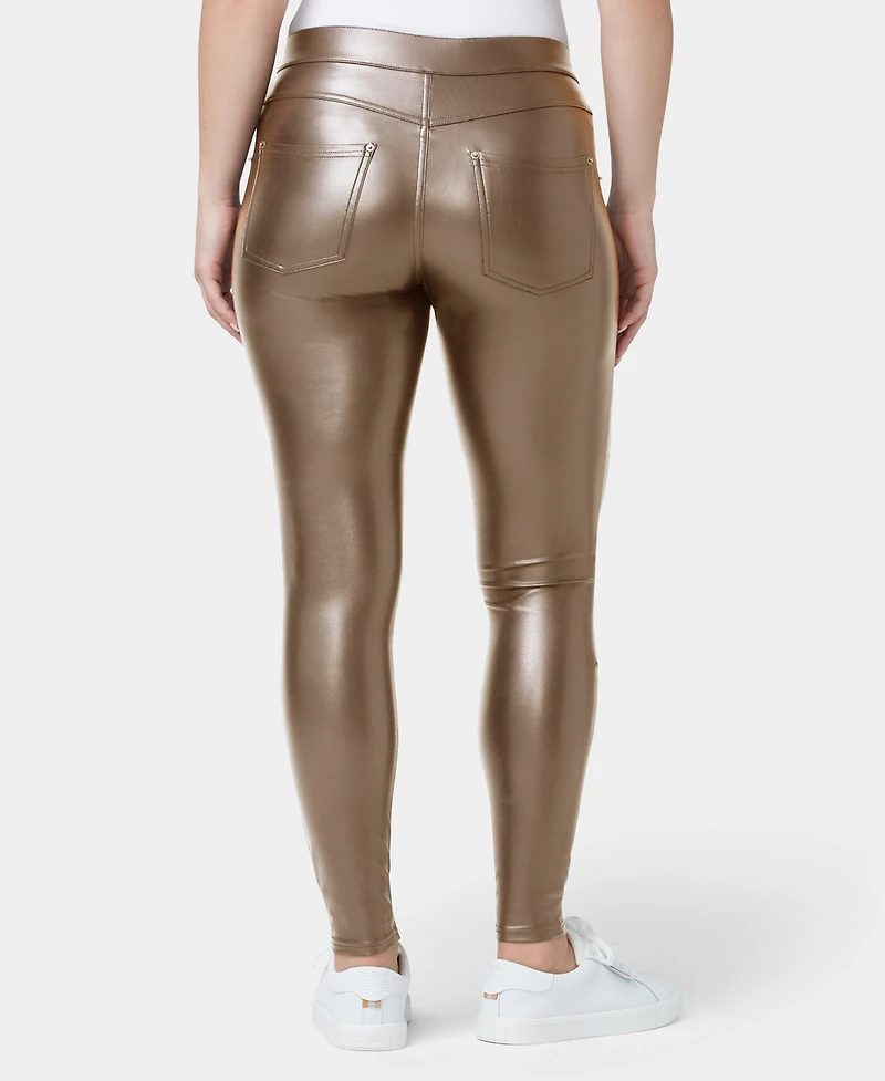 Hue Women's Faux-Leather Leggings