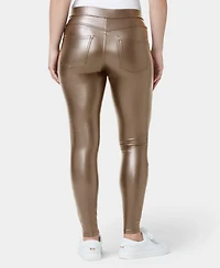 Hue Women's Faux-Leather Leggings