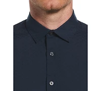Perry Ellis Men's Dobby-Weave Shirt