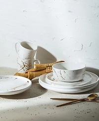 Stone Lain Zora 32 Pc. Dinnerware Set, Service for 8